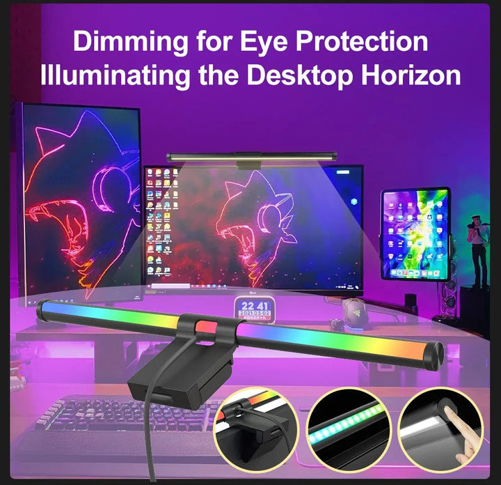 LUXBright™ Moderne RGB Monitorlampe Pro - Homy