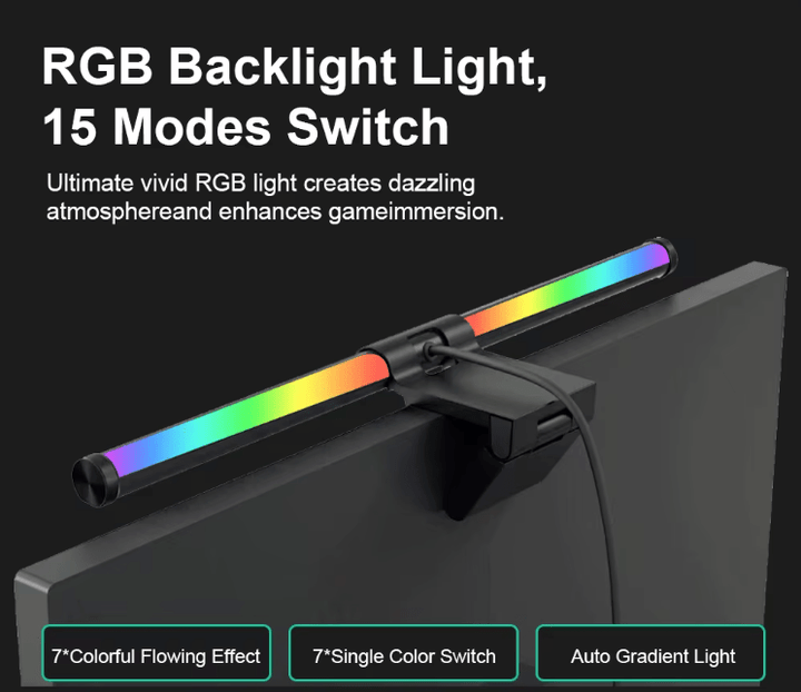 LUXBright™ Moderne RGB Monitorlampe Pro - Homy