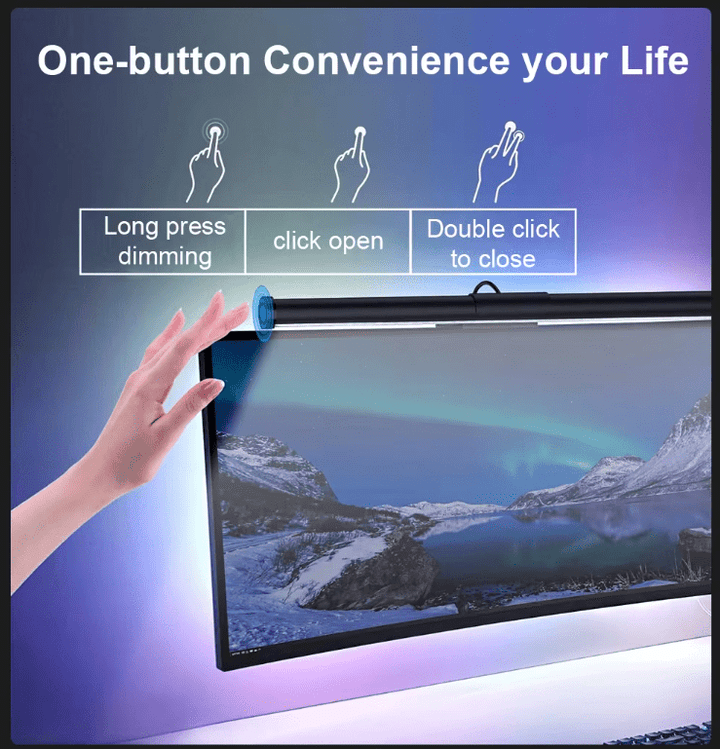 LUXBright™ Moderne RGB Monitorlampe Pro - Homy
