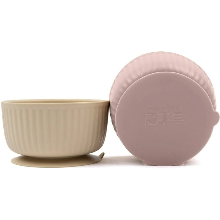 Mikk - Line Silikonbolle i 2 - pk - Adobe Rose - Homy