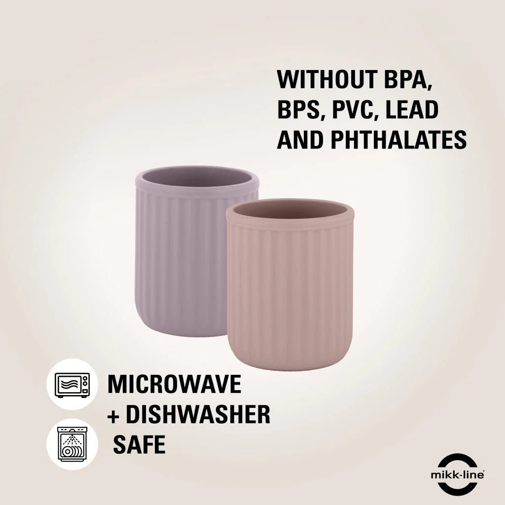 Mikk - Line Silikonkopp 2 - pk - Adobe Rose - Homy