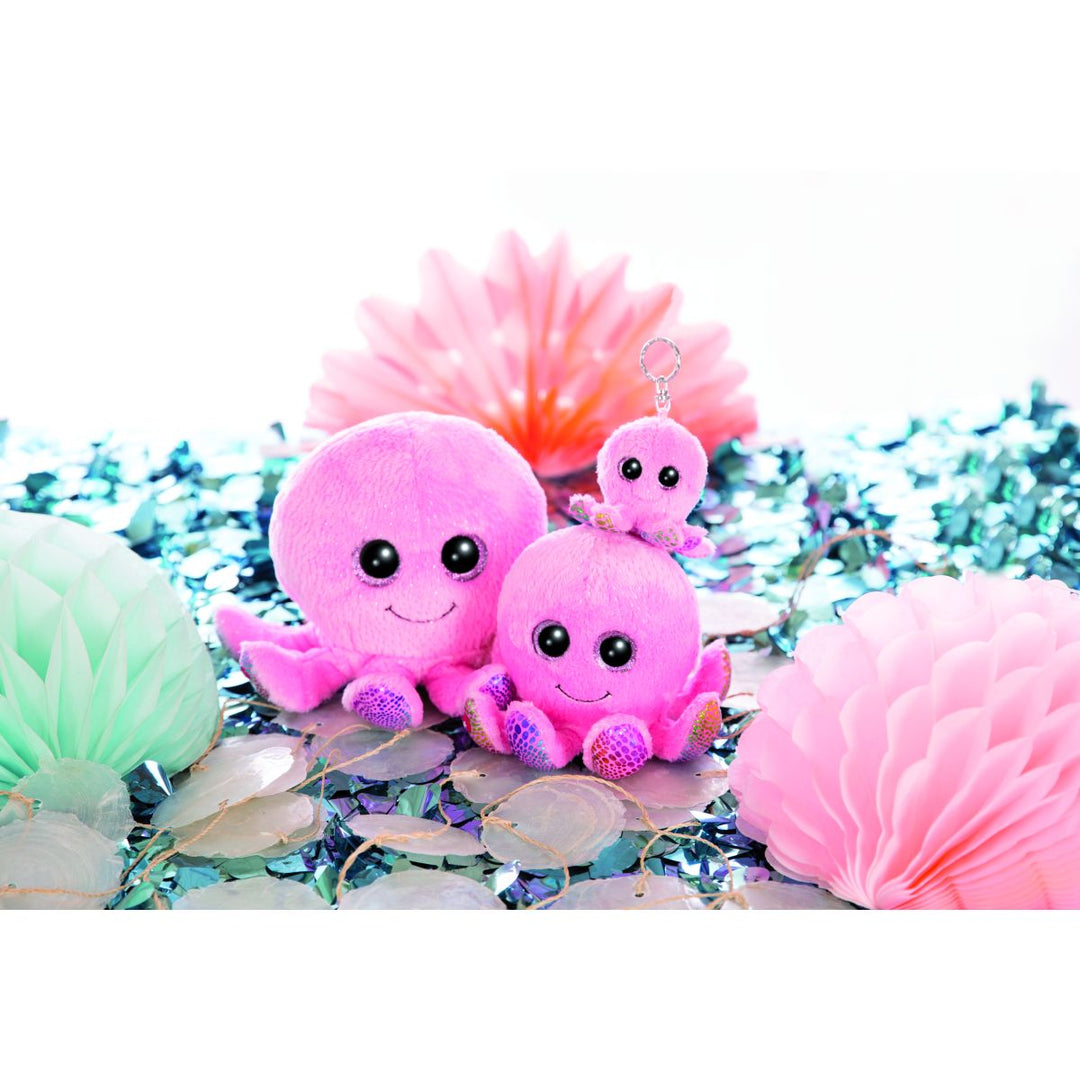 NICI Glubschis Blekksprut Poli – Lilla plysjbamse 14 cm - Homy