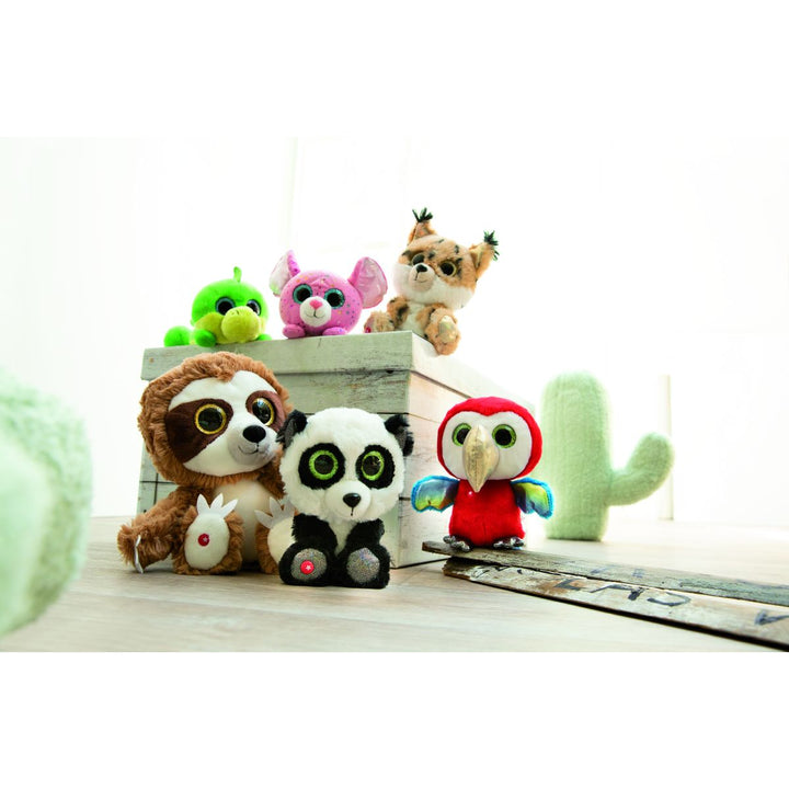 NICI Glubschis papegøye Pelotti i plysj - 15 cm - Homy