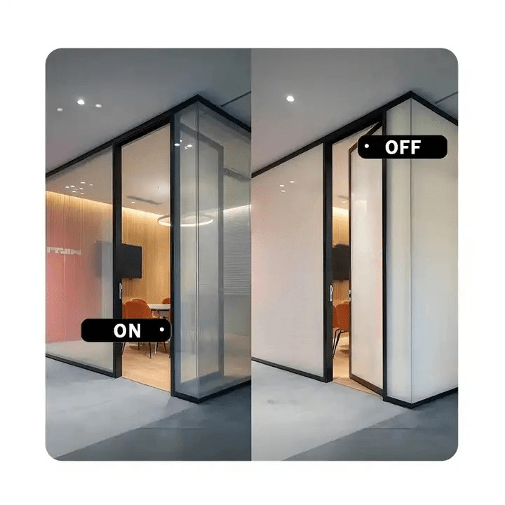 PDLC Smart Folie – Tilpasset på mål og standardstørrelser - Homy