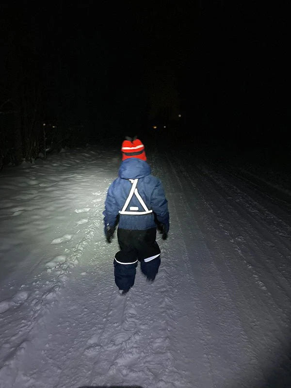 Refleksselen med høy synlighet – justerbar for barn og voksne (XXS–XXXL) - Homy