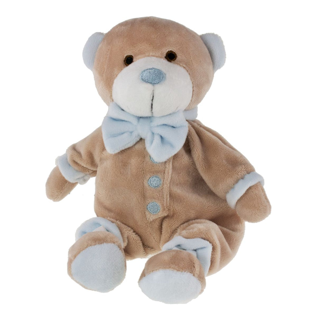 Tinka Baby Teddy 25 cm - Beige/Blå - Homy