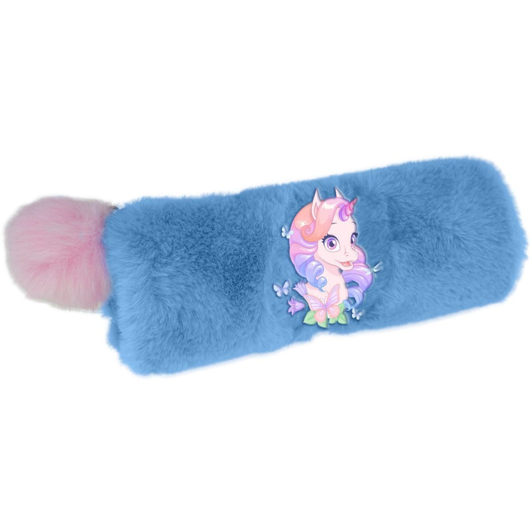 Tinka Cool School posepennal med Pegasus og dusk - Blå - Homy