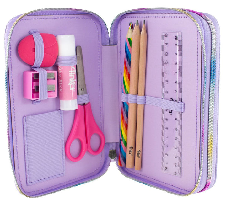 Tinka Dobbelt Pennal - Unicorn - Homy