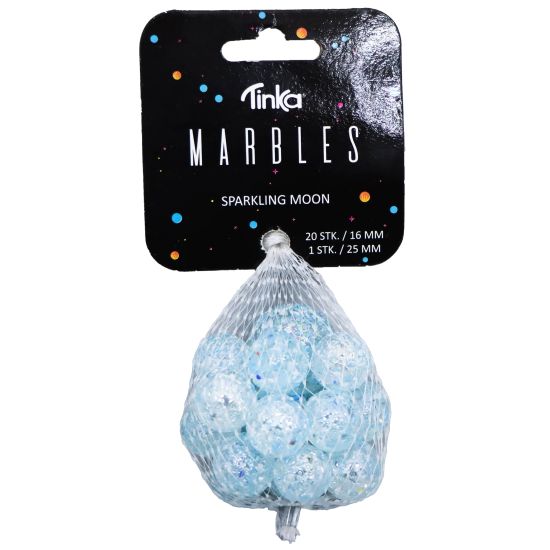 Tinka Klinkekulesett Sparkling Moon 20+1 - Med oppbevaringspose - Homy