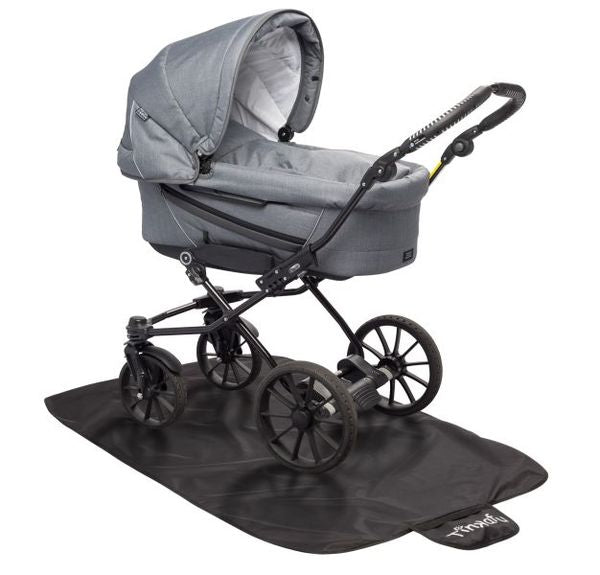 Tinkafu Gulvmatte til Barnevogn 90×145 cm – Svart - Homy