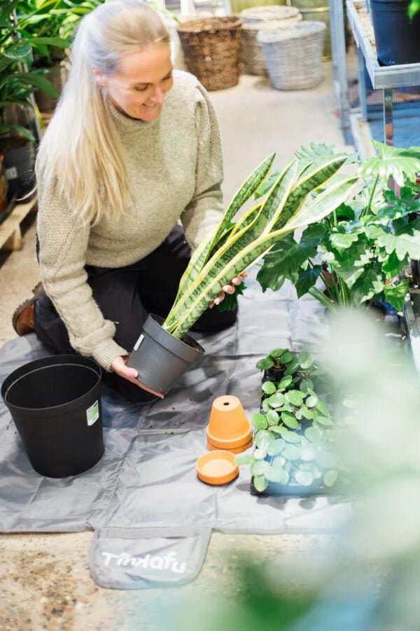 Tinkafu Gulvmatte til Barnevogn 90×145 cm – Svart - Homy