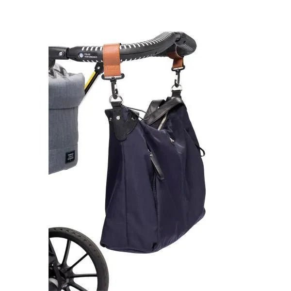 Tinkafu Liten Veskekrok i PU – Cognac krok til barnevogn - Homy