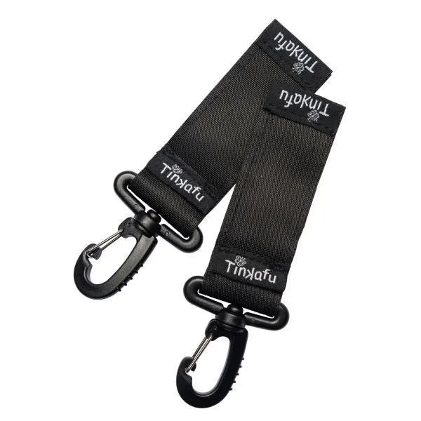 Tinkafu Liten Veskekrok i PU – Svart krok til barnevogn - Homy