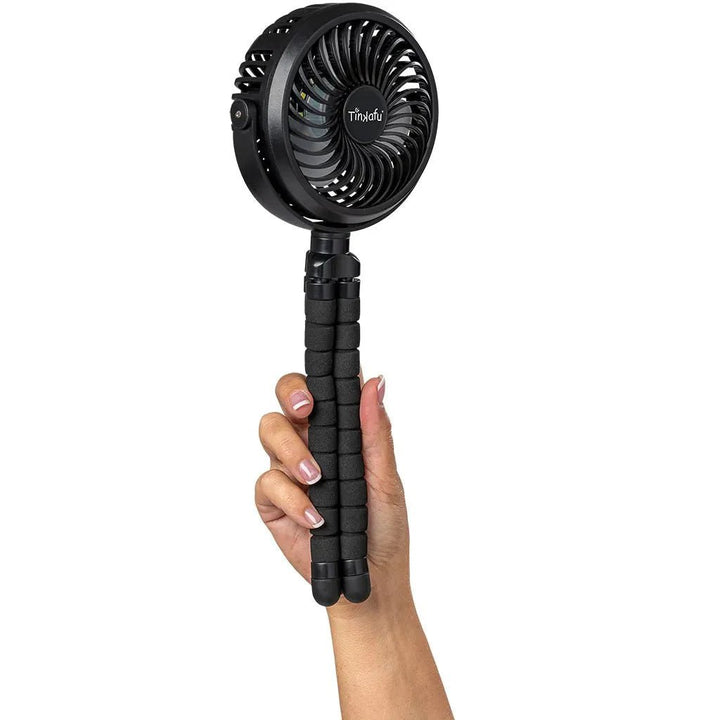 Tinkafu Oppladbar Vifte til Barnevogn – Beige - Homy