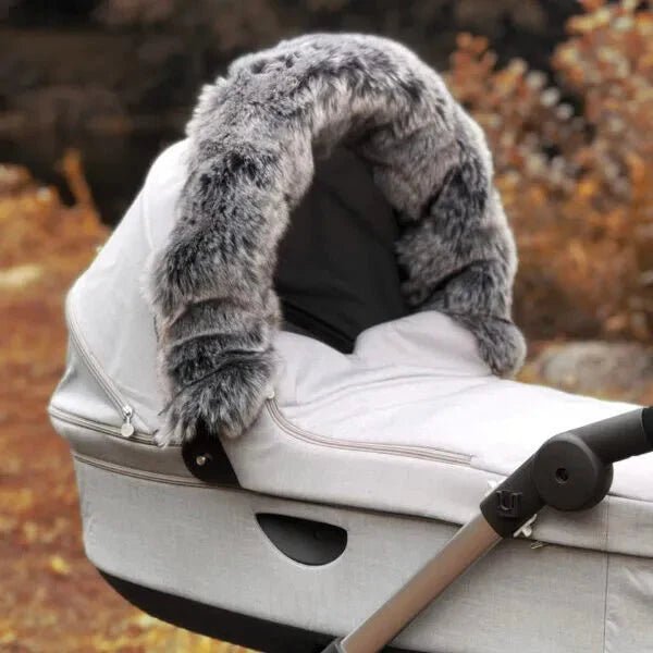 Tinkafu Pelskant til vogn – Grå - Homy