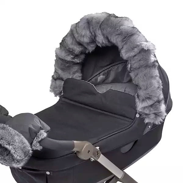 Tinkafu Pelskant til vogn – Grå - Homy