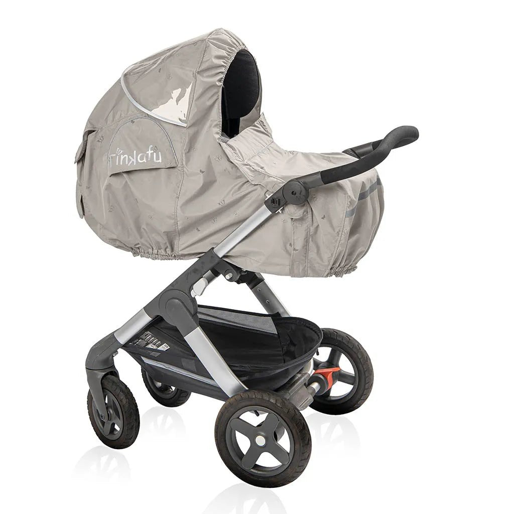 Tinkafu Regntrekk med skjerm – Magic Print Beige - Homy