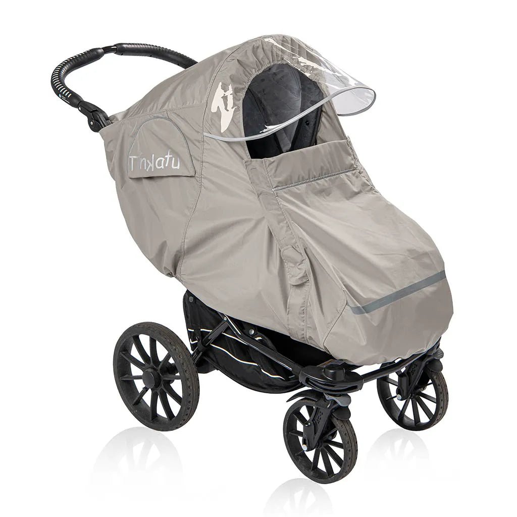 Tinkafu Regntrekk med skjerm – Magic Print Beige - Homy