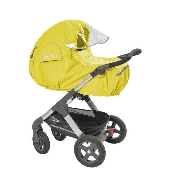 Tinkafu Regntrekk med Skjerm Magic Print – Gul - Homy