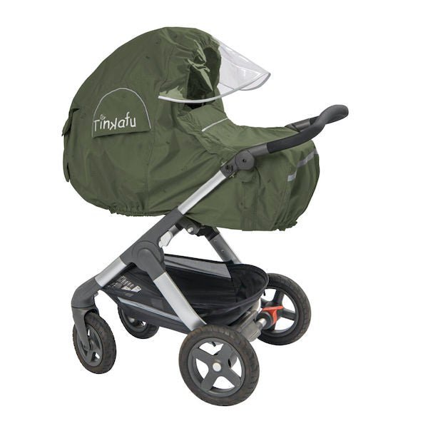 Tinkafu Regntrekk med skjerm – Magic Print Oliven - Homy