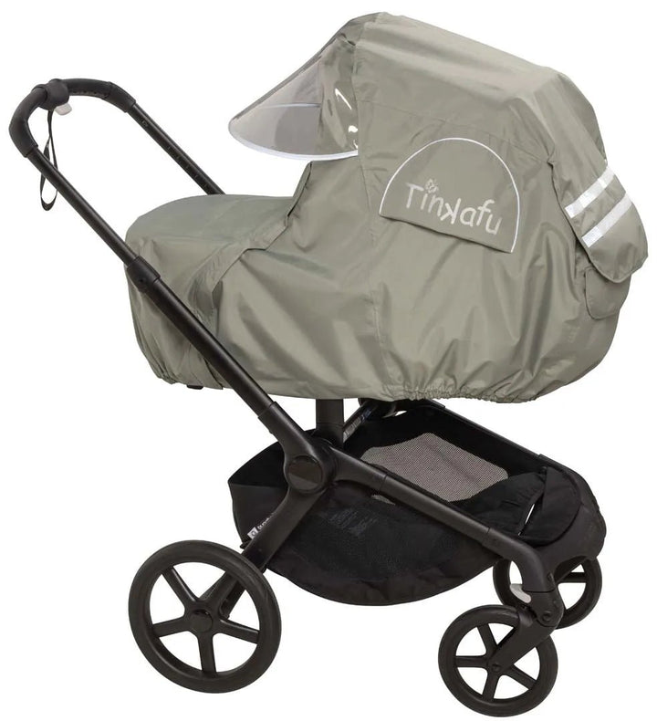 Tinkafu Regntrekk med skjerm – Magic Print Sage Green - Homy