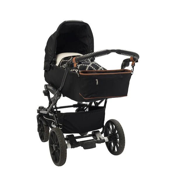 Tinkafu Tinkabag Organizer – Svart med cognac - detaljer - Homy