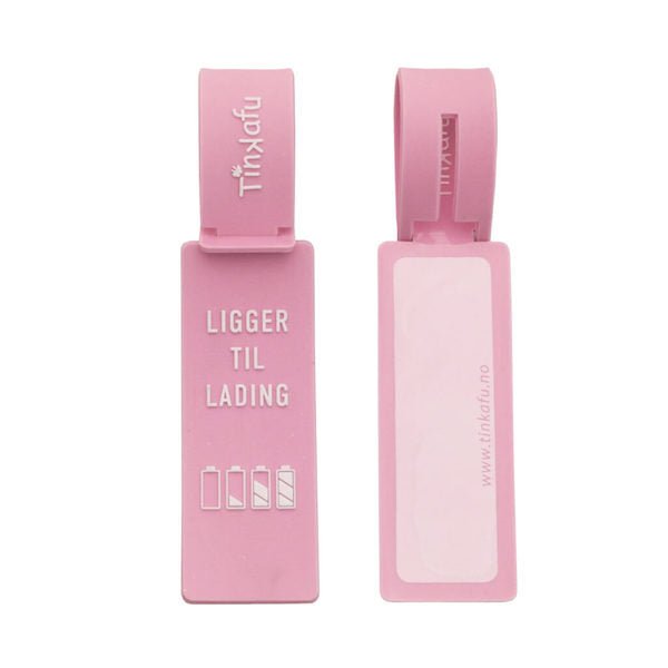 Tinkafu Vogn ID «Ligger til lading» – Rosa - Homy