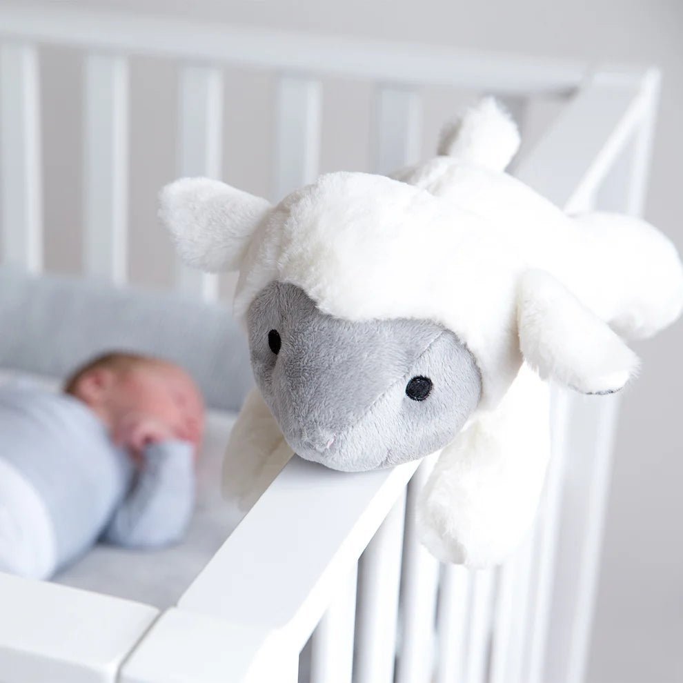 Zazu Kosedyr Liz med hjertelyd - Hvit - Homy